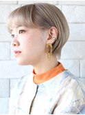 《似合わせショート》後頭部が綺麗な大人のショートボブ