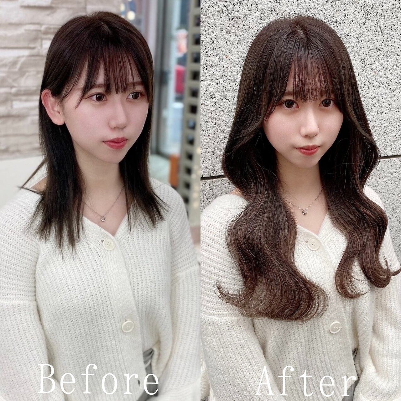 ナチュラルブラック#シールエクステ#くびれヘア#韓国#渋谷：L165047617