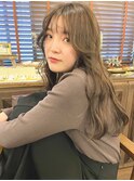 【hairLux天王/三ヶ日】大人ふんわりオリーブベージュ
