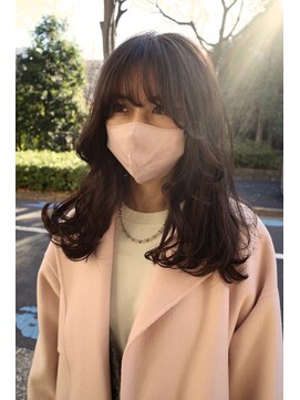 ビュートリアム 広尾(BEAUTRIUM) 大人の薄め前髪ロングヘアー