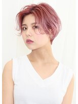 レフ(LEF)&nbsp;大人可愛い/20代30代40代/小顔ショート/ハイトーン/葛谷 英司