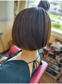 美人ショート×軽やかボブ
