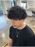 ツイストスパイラルパーマ波巻きスパイラルパーママッシュパーマ
