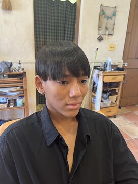 ベイブ ヘア メイク サロン(Babe hair make salon) ストレートパーマ　マッシュヘア