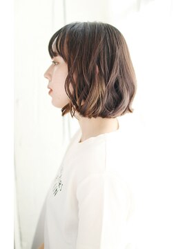 アルネ プラスエヌ(ARNE+n) 20代30代40代　若見え叶えるシースルーバング【近江八幡】