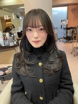 ユニ 表参道(uni)&nbsp;韓国ミディアムレイヤー#レイヤーカット#韓国ヘア