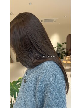 メイン(『 』main) マロンベージュ