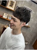 マッシュ/韓国/メンズ/メンズカット/ニュアンスパーマ