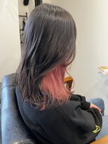 モイヘアー(moi hair)&nbsp;インナー×ピンク