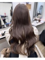 プアメリア 名古屋(Puamelia)&nbsp;透明感ブラウン/ブリーチなしダブルカラー/名古屋