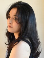 アース クロスガーデン川崎店(HAIR&MAKE EARTH)&nbsp;韓国風サイドバング×ロング