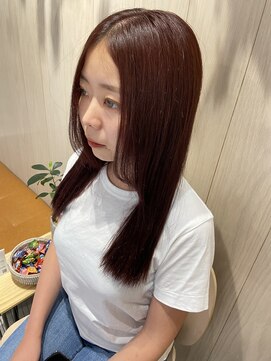 フリーラ 表参道(freera) レッドブラウンカラー