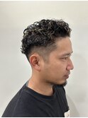 メンズショートパーマ