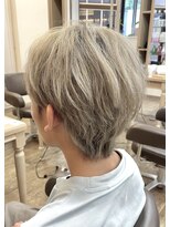 アルターリール(aL ter Rire)&nbsp;アッシュブラック/カルマパーマ/ベリーショート/鎌取/中村郁未