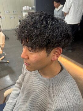 バース 河原町店(BIRTH) ツイストスパイラルパーマツイストパーマメンズマッシュパーマ