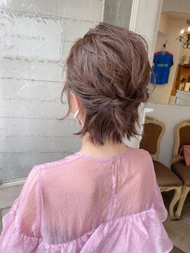 シェノン 赤羽店(CHAINON) パーティーヘアアレンジ赤羽2025ショートアップ