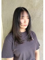 プライベートサロン キッテ(private salon kitte.)&nbsp;お顔周りレイヤーミディアム