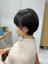 ネイロ 北千住(NeiRo)&nbsp;大人ショートボブ丸みショートカットマッシュショート前髪あり