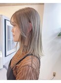 ミルクティーグレージュ