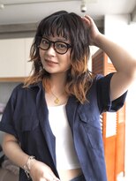 キーダ(KEEDA)&nbsp;ミディアム/デザインカラー/裾カラー/ニュアンス