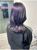 【annuy_shiori】lavender color/韓国ヘア/顔周りカット