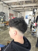 アノ(Ano.)&nbsp;メンズスキンフェードバーバーヘア短髪ショート