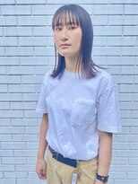 フェンヘアーアイス 中目黒(Fen.hair ici)&nbsp;大人可愛い美人ミディアムレイヤーボブナチュラルブラウン