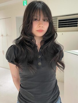 ロイリー バイ ローウェ 立川(Loely by Louwe) layer cut/blue black