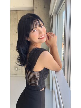 ボンドストーリーフリーク(Bond Story fleek) 小顔カット×透明感ブルーブラック