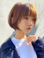 エリマ 武蔵小杉(elima) 武蔵小杉大人ショートボブ30代白髪ぼかしカラー小顔レイヤーボブ