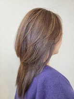 松本平太郎美容室 国立店&nbsp;30代40代50代×ロングウルフ×イノアカラー×ハイライト