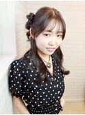 〈avant〉　ハーフアップ