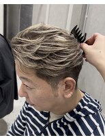 アロット 溝の口店(a.lot)&nbsp;白髪ぼかしメンズバレイヤージュ