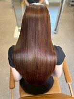 マップデザイン(map design)&nbsp;髪質改善ストレート 酸性ストレート 艶髪 ブラウンベージュ