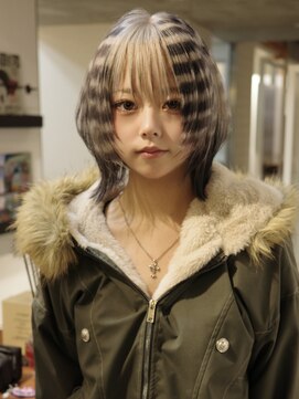 クペウヘイヴン(cope'u HAVEN) 原宿/ウルフカット レイヤー デザインカラー ルーツカラー