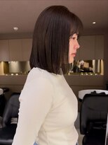メゾンマイル 恵比寿(maison mile) オリーブグレージュ/透明感カラー/レイヤーカット/恵比寿駅