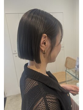 ナンバースリー 溝の口店(Number Three) 切りっぱなしボブ【N°3溝の口】