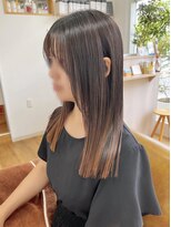 コムヘアー(COM HAIR)&nbsp;ロブ。縮毛矯正。