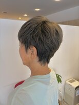 アズールサン 草加西口店(azule-sun) 白髪ぼかし,ダブルカラー,グレー,ショート,ツーブロック【草加】
