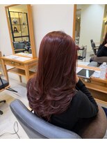 ヘアーポケット リタ(HAIR POCKET ritta)&nbsp;ミディアムレイヤーカットレイヤーカット×暖色カラー2.12