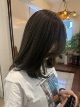 ナナナ パレナ 大津膳所店(nanana parena)&nbsp;秋に似合う透明感アッシュブラウン/ミネラル髪質改善