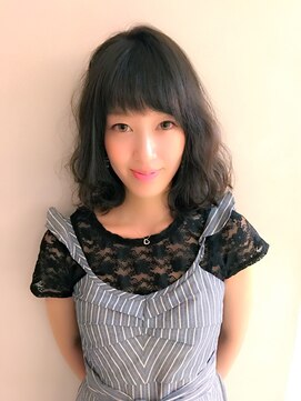 ロンド 銀座(Lond) 【斉藤航人】アッシュグレージュのふわふわミディアム