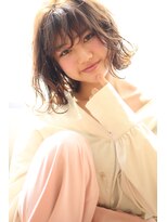 ヘアーアートシフォン 池袋西口店(Hair art chiffon)&nbsp;ブルージュのアシメで似合わせカットヴェールウェーブ 池袋