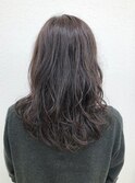 ショコラベージュ×ゆるふわパーマ◎