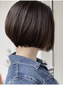 30代女性 大人可愛い 丸みショート 【稲毛】