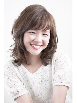 トリコ ショップアンドヘアサロン(tricot shop hair salon) 【透明感】ゆるふわミディアム♪