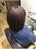 白髪染めボルドーカラー
