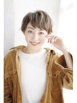 シュシュット(chouchoute) 吉祥寺3分/マニッシュ美髪ネイビーカラーバターフレンチボブ/066