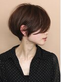 大人フェミニン☆うざバングショートボブ
