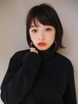 モリオ フロム ロンドン サッポロファクトリー店(morio FROM LONDON) 【morio原宿】2020原宿髪型 大人かわいい黒髪ボブ